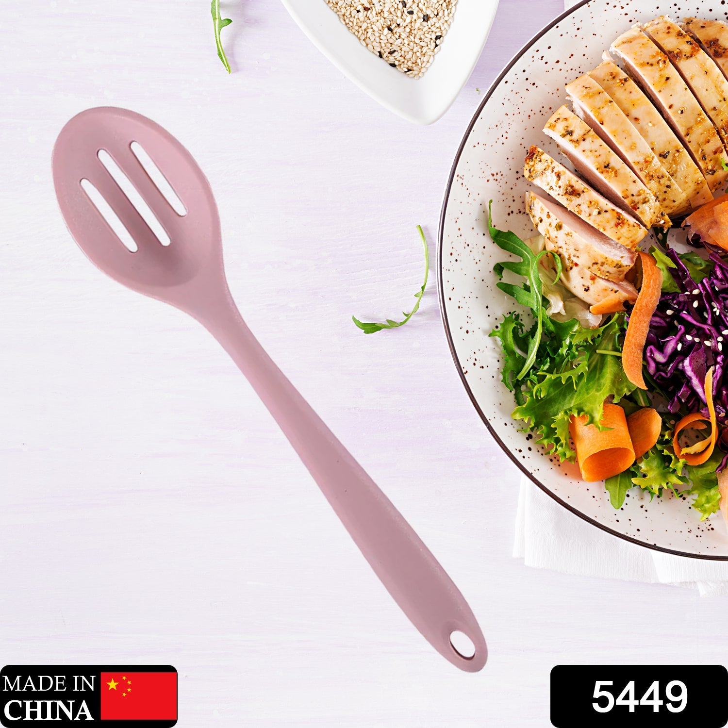5449 Silicone Cooking Cookware Heat-Resistant Kitchen Utensils Cookware Kitchenware (27cm) 5449 Silicone Cooking Cookware Heat-Resistant Kitchen Utensils Cookware Kitchenware (27cm)